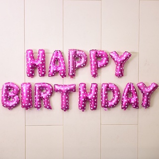 Bóng chữ Happy Birthday