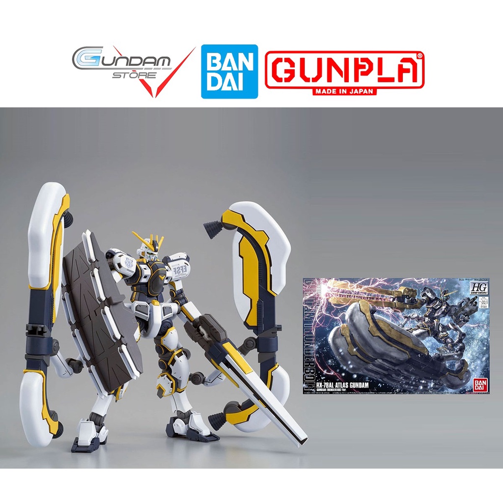 Mô Hình Gundam HG Atlas Thunderbolt Bandai 1/144 High Grade Đồ Chơi Lắp Ráp Anime Nhật