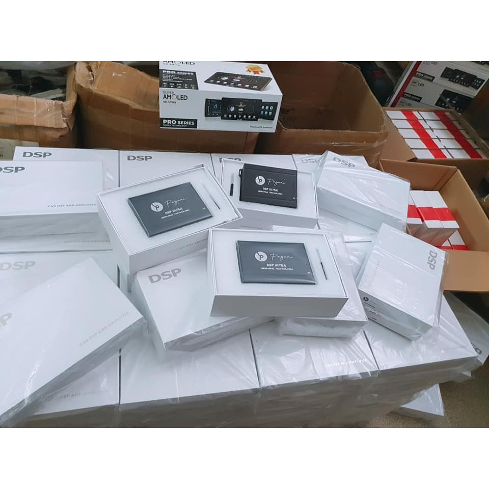 Amply âm ly DSP D3100 lắp cho màn hình Android ô tô