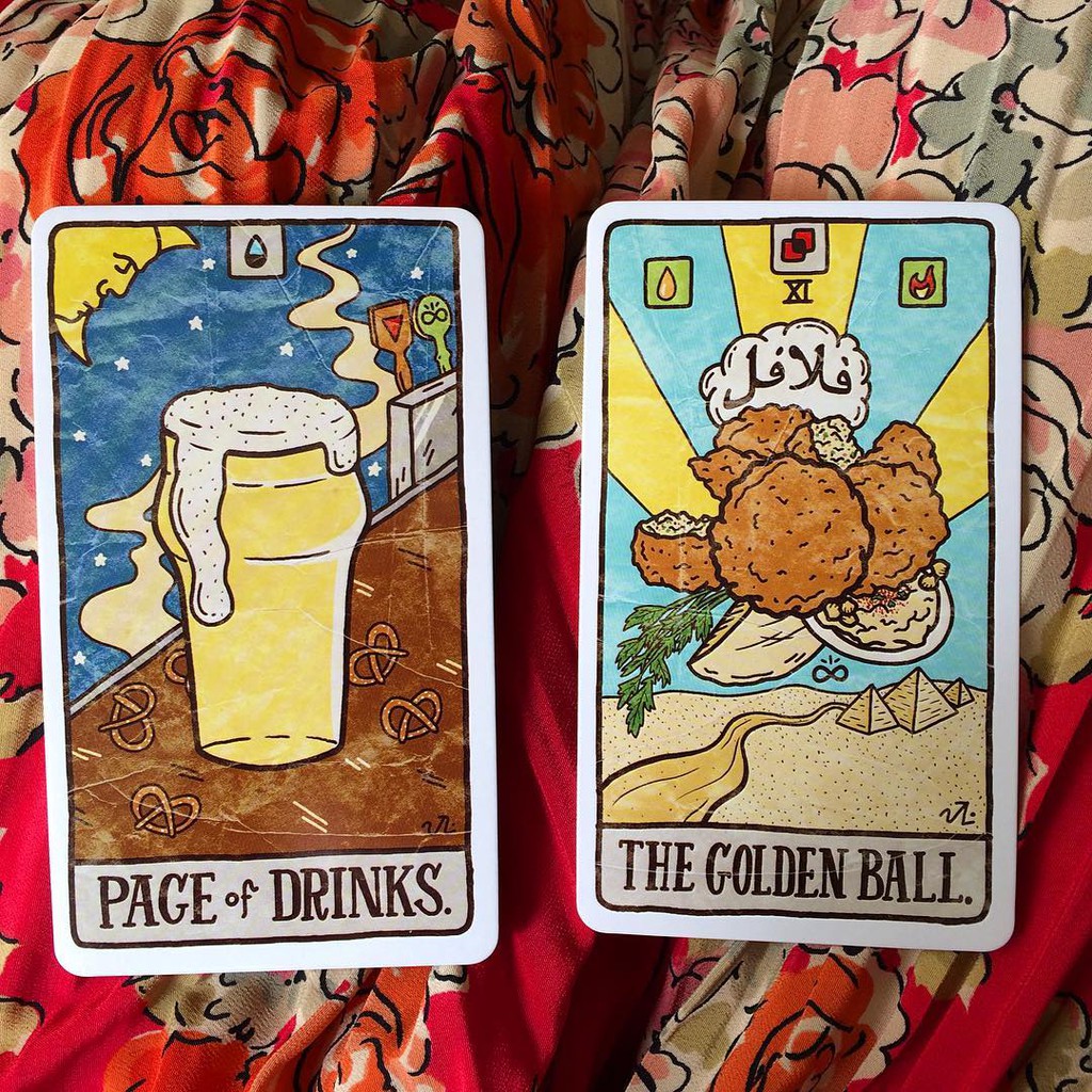 Bài Food Fortunes – A Deck of Dinner Divination