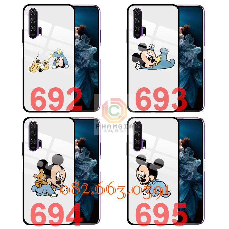 Ốp lưng Honor 20 pro dẻo in hình chuột siêu dễ thương