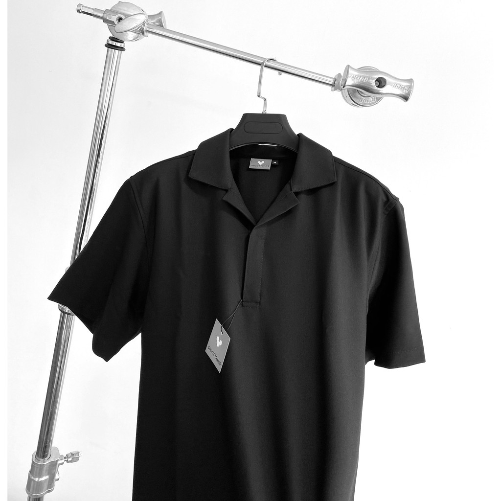 ÁO SƠ MI cổ vest CHUOT TRANG không nút KKL