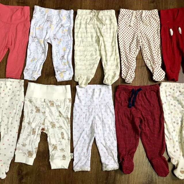 #Quần sơ sinh các hãng F&F, H&M, Gap made in Cambodia dư xịn.