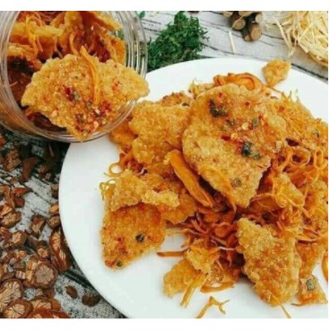 Cơm Cháy Lắc Khô Bò hủ Pet_300g_trathaomocsi