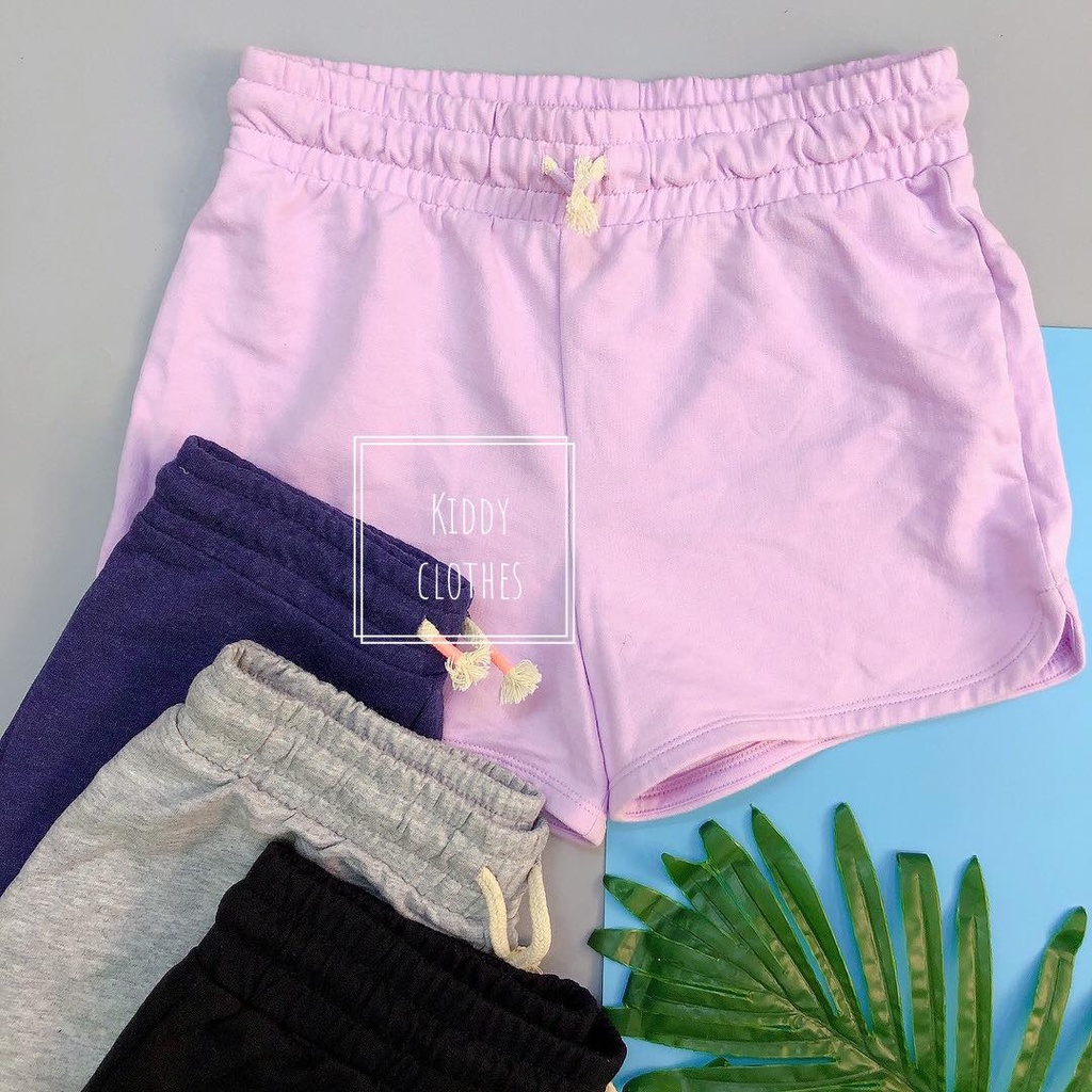 Quần short bé gái size đại chất thun cotton mềm hàng hãng CJ xuất dư xịn