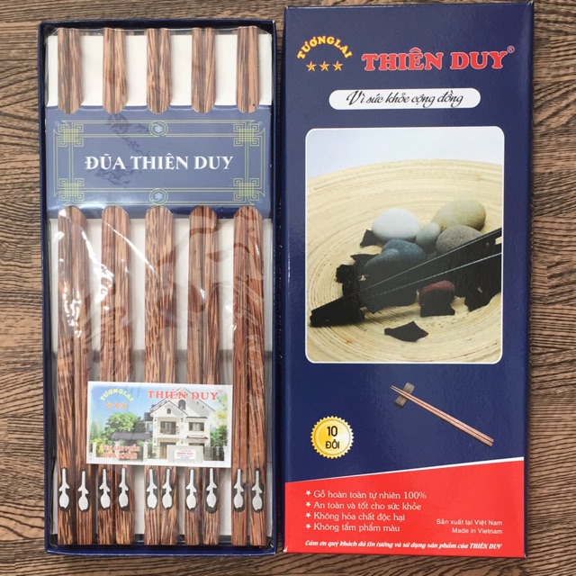 Đũa dừa khảm Thiên Duy