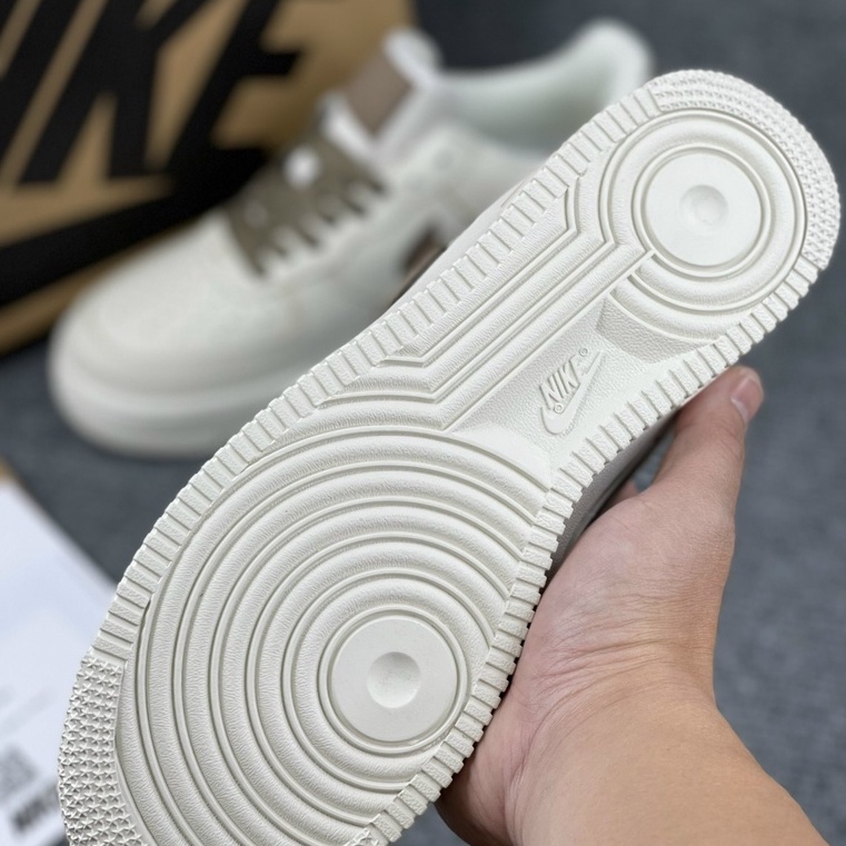 Giày AF1 vệt nâu, air force 1 bản SC đủ size nam nữ Full box bill
