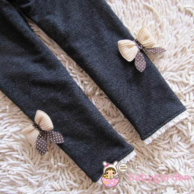 Quần legging nhung mềm mại cho bé gái