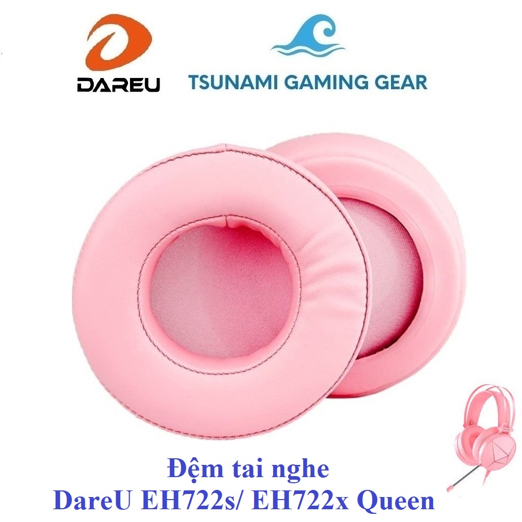 Ốp tai nghe DareU EH722s/ EH722X Pink (Magic Queen) chính hãng