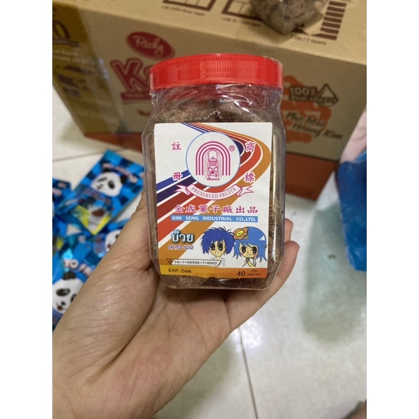 HỦ 200G XÍ MUỘI CHUA NGỌT MẶN THÁI LAN