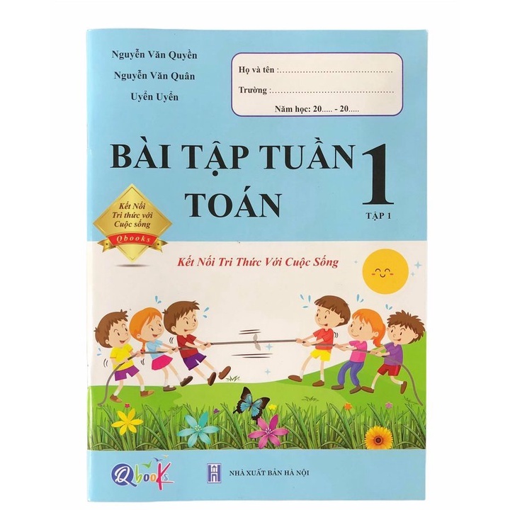 Sách - Bài Tập Tuần Toán 1 Tập 1 - kết Nối tri thức với cuộc sống ( 1 cuốn)