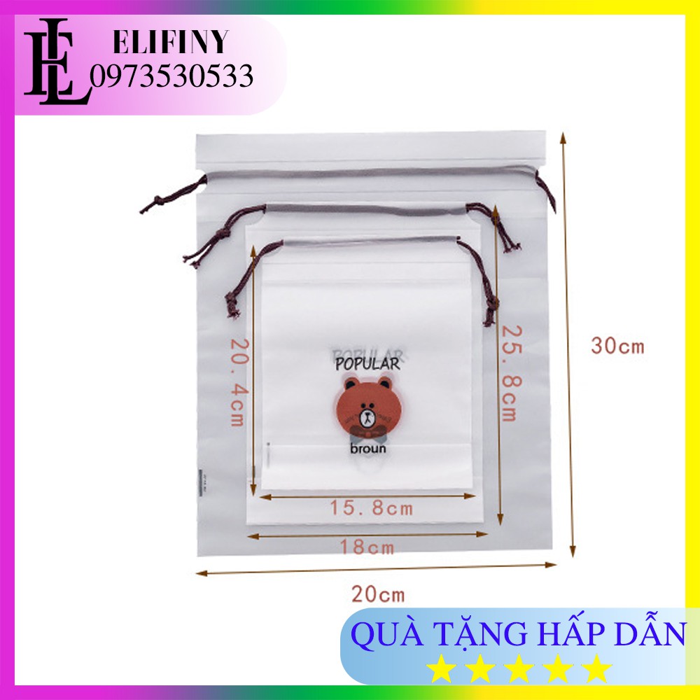 Túi Rút Dây Đa Năng Đựng Đồ Du Lịch Mỹ Phẩm Và Đồ Dùng Cá Nhân ⚡FREESHIP⚡ Chống Thấm Nước Chống Bụi Cao Cấp Tiện Dụng