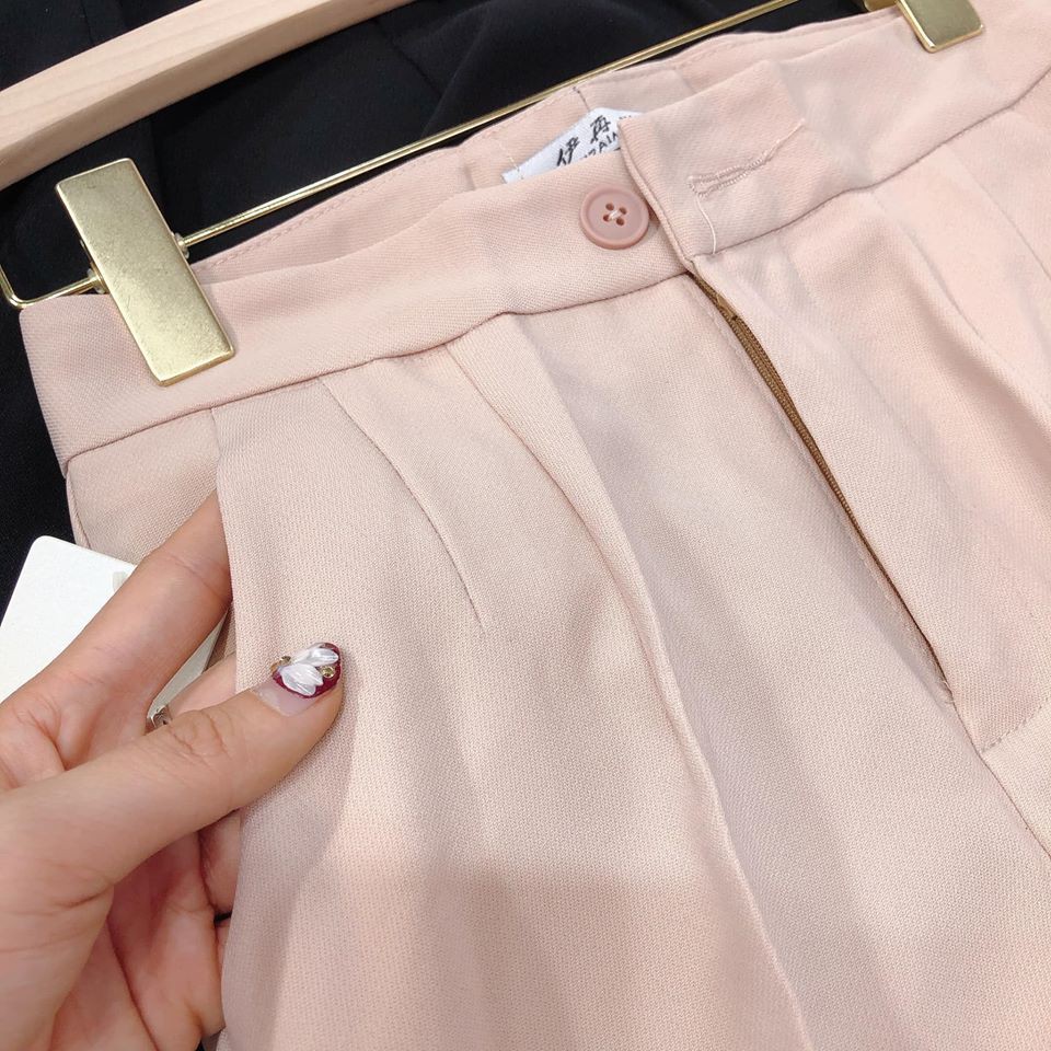 Quần vải baggy 4 màu 9061 (ảnh, video thật)
