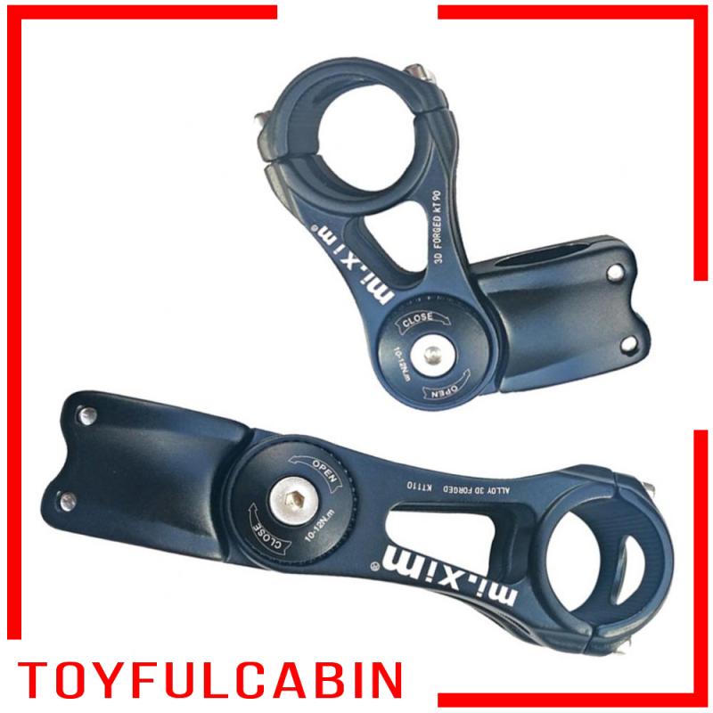 Pô Tăng 85 Độ Kích Thước 31.8x90mm Tùy Chỉnh Tiện Dụng Cho Xe Đạp Leo Núi