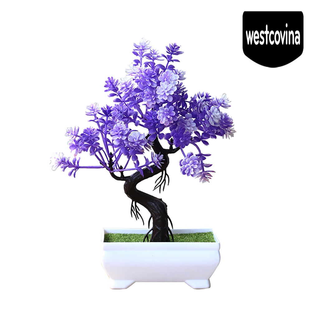 [Hot]☀ Chậu Cây Bonsai Giả Trang Trí Bàn Làm Việc