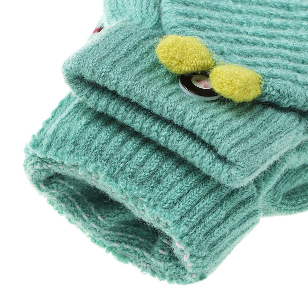 Găng tay hở ngón giữ ấm mùa đông MIHAN1 cho bé