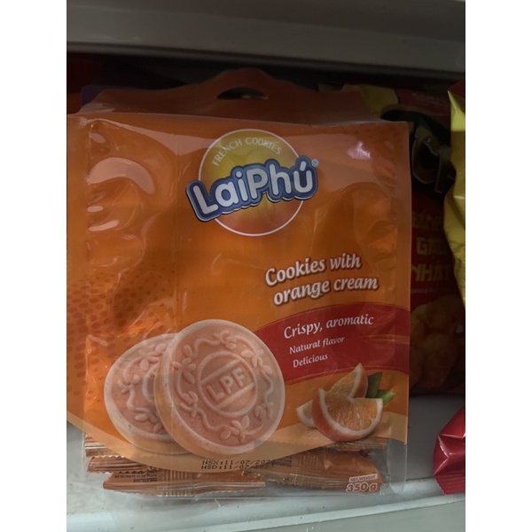 Bánh Lai Phú Kem Sầu Riêng, Cam, Dâu, Khoai Môn 350G