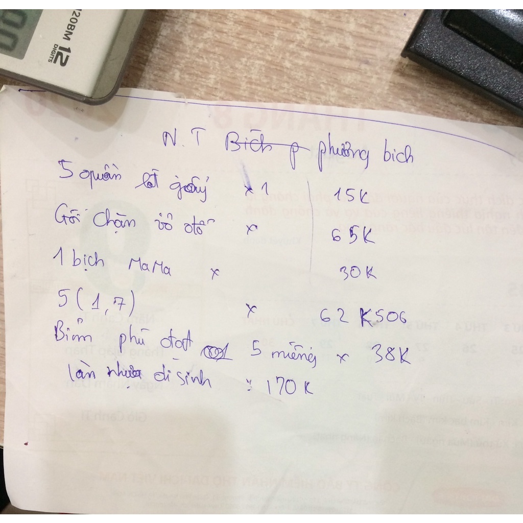 Combo cho mẹ ngt bichphuong