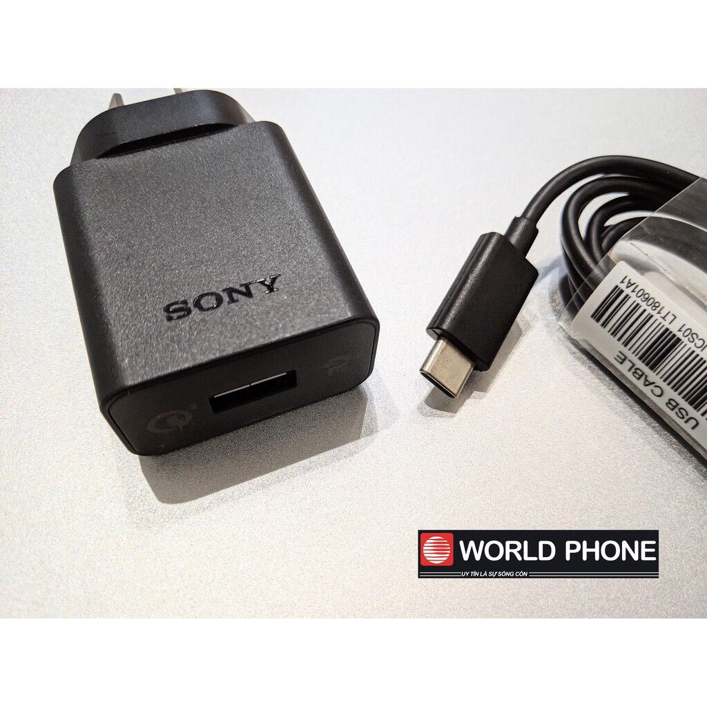 Củ sạc nhanh SONY UCH12( Quick Charge 3.0) chính hãng, sạc nhanh Sony, Cáp