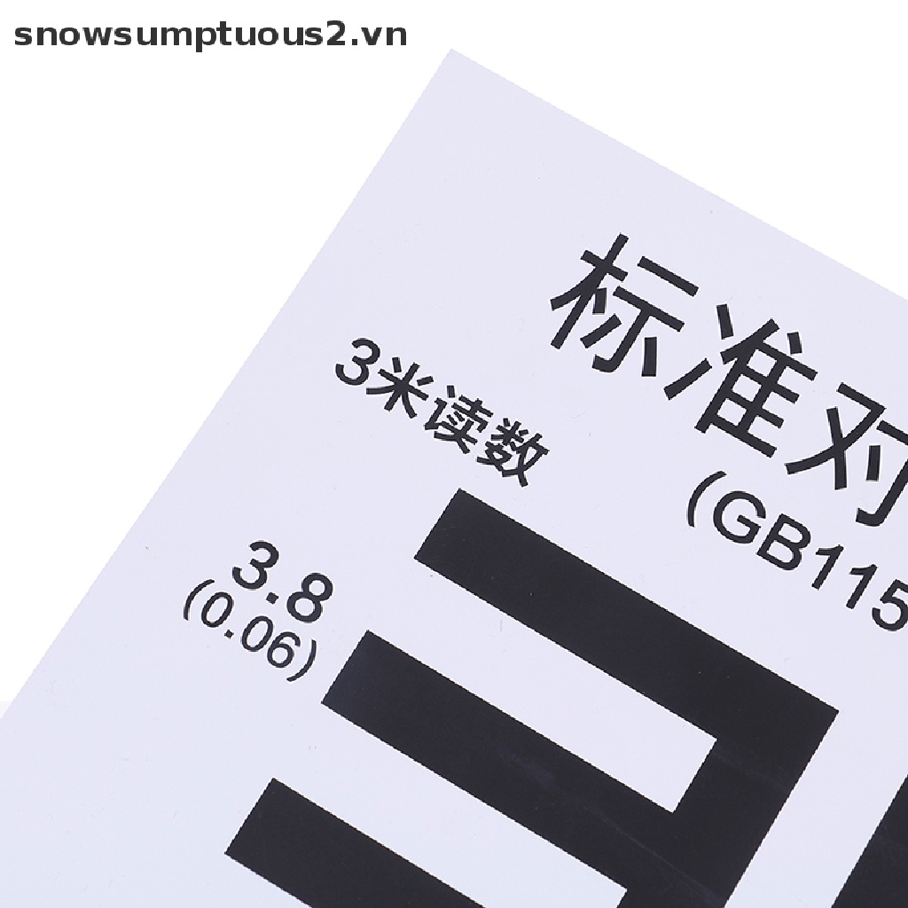 [Hàng mới về] Bảng kiểm tra bảng phấn mắt gắn tường chống nước cho bệnh viện