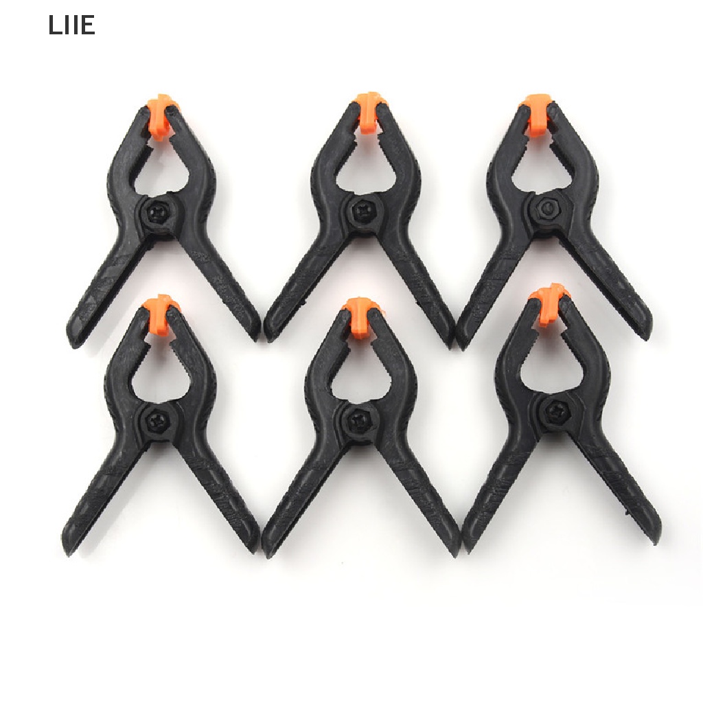 Set 6 kẹp lò xo bằng nhựa cứng chuyên dụng cho chế biến gia công gỗ