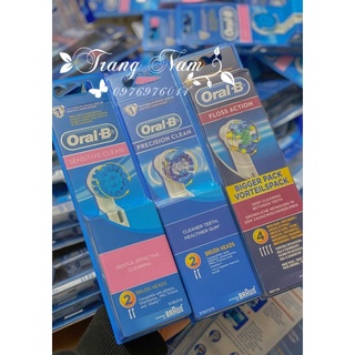 Set 2, 4, 5, 6 đầu bàn chải oral-b thay thế
