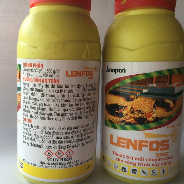 Thuốc trừ mối chuyên dụng Lenfos 50EC 100ml