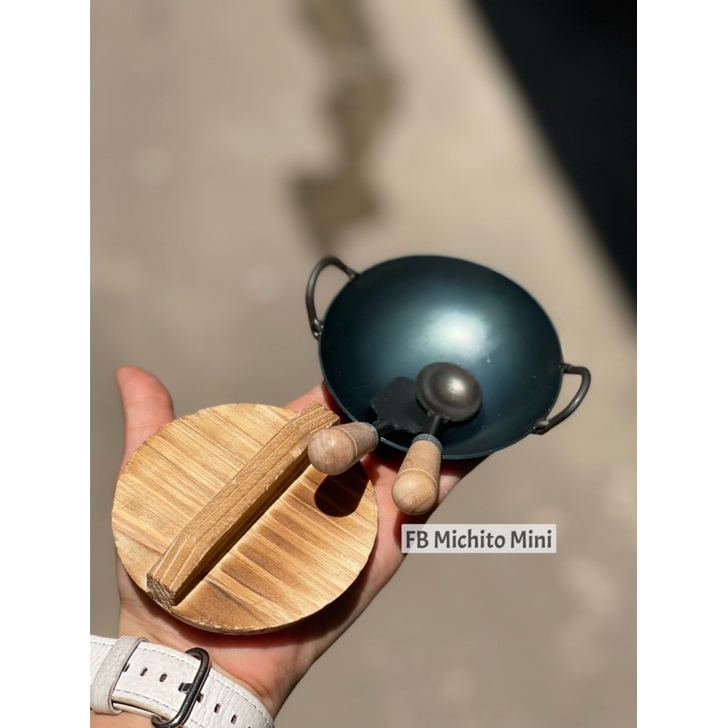 Cặp Muôi - Vá - Dụng cụ nấu ăn mini cho nhà búp bê