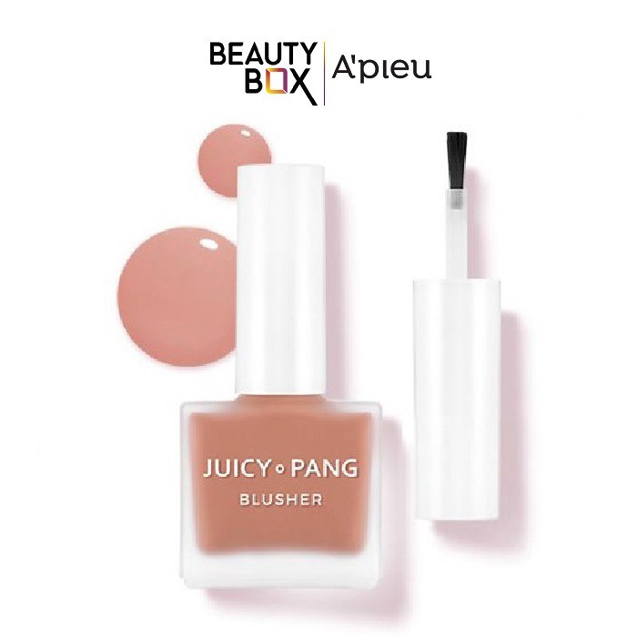 Má Hồng Trang Điểm A'Pieu Juicy-Pang Water Blusher (Be01) 9g