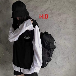 Sét 2 món gile SEY +áo sơ mi _H&Đ