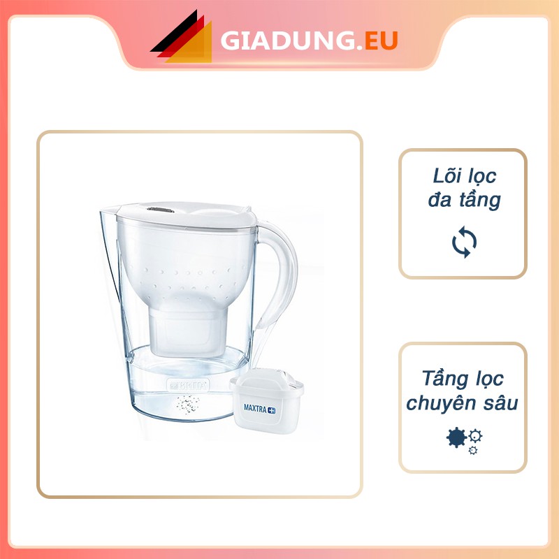 [CHÍNH HÃNG] Bình lọc nước BRITA 2,4L