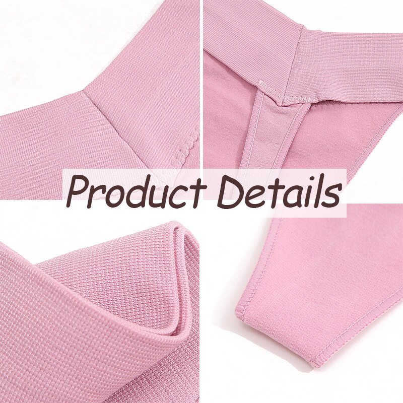 Quần lót lọt khe CUTEBYTE size lớn S-XXL cạp thấp thoáng khí thoải mái cho nữ