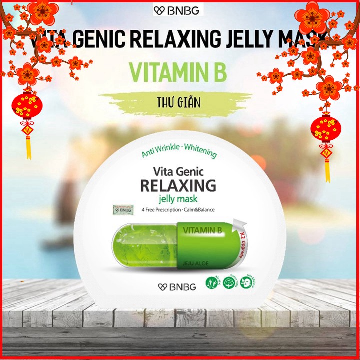 [ SỈ ] Mặt nạ giấy BANOBAGI VITA Genic Jelly Mask Vitamin A, B, C, E dưỡng sáng da hiệu quả 30ml