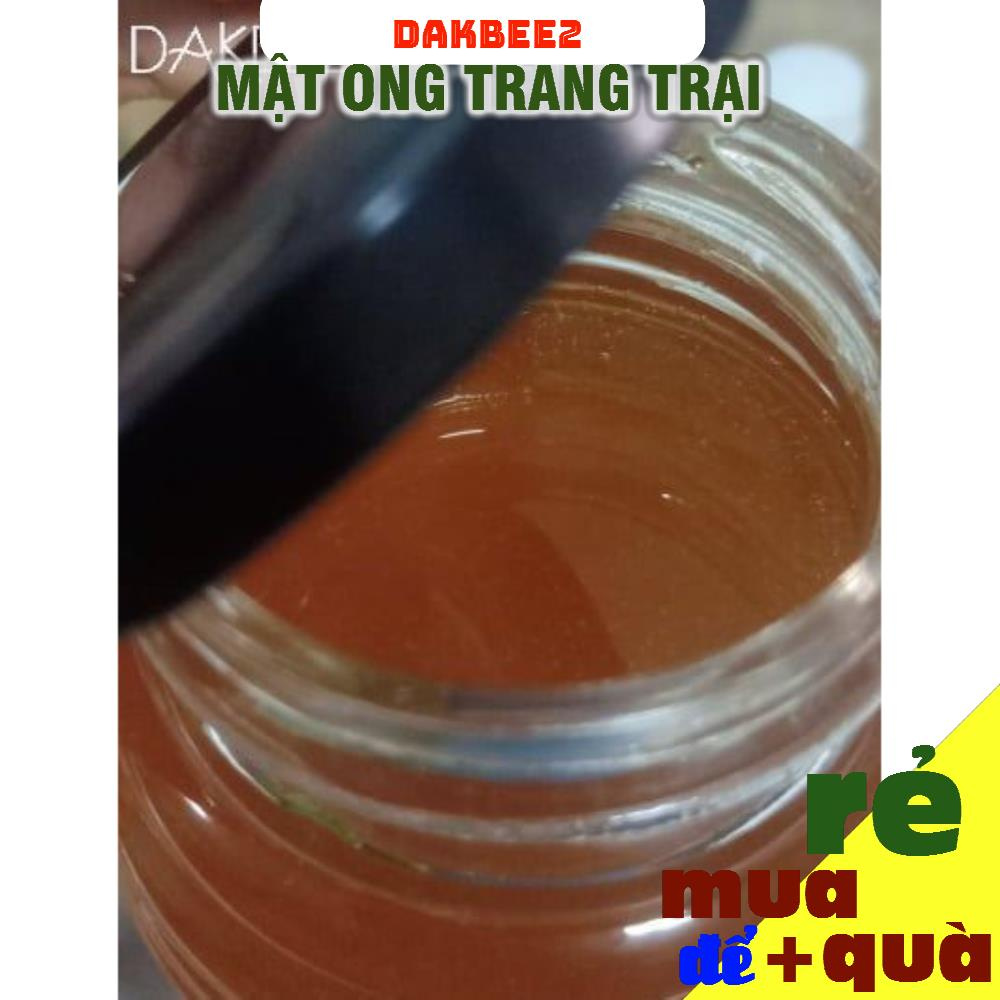 100ml Mật ong cà phê nguyên chất Daklak - Hũ thuỷ tinh - lọ thuỷ tinh hình con ong, tăng cường sức khỏe