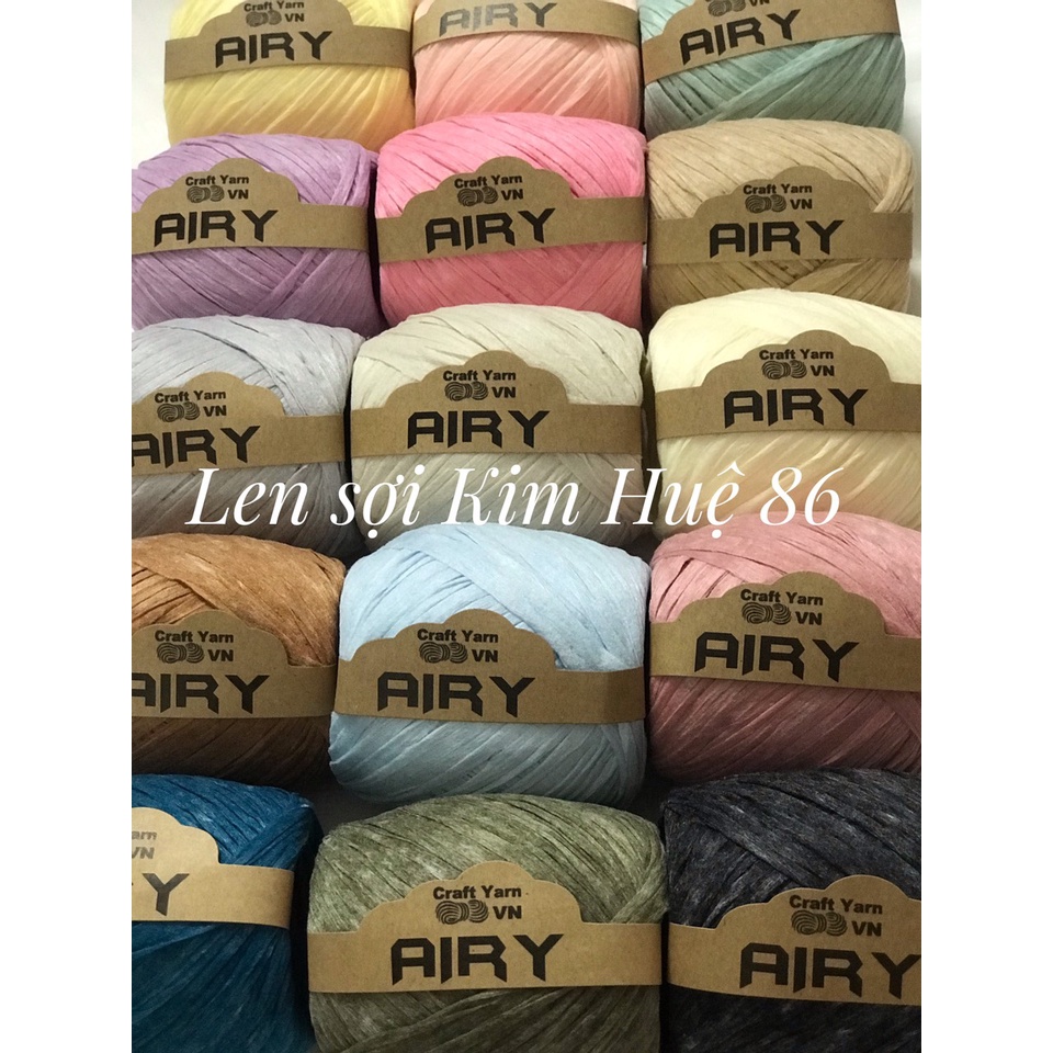 Sợi Airy Móc Mũ, Túi Cuộn 45G