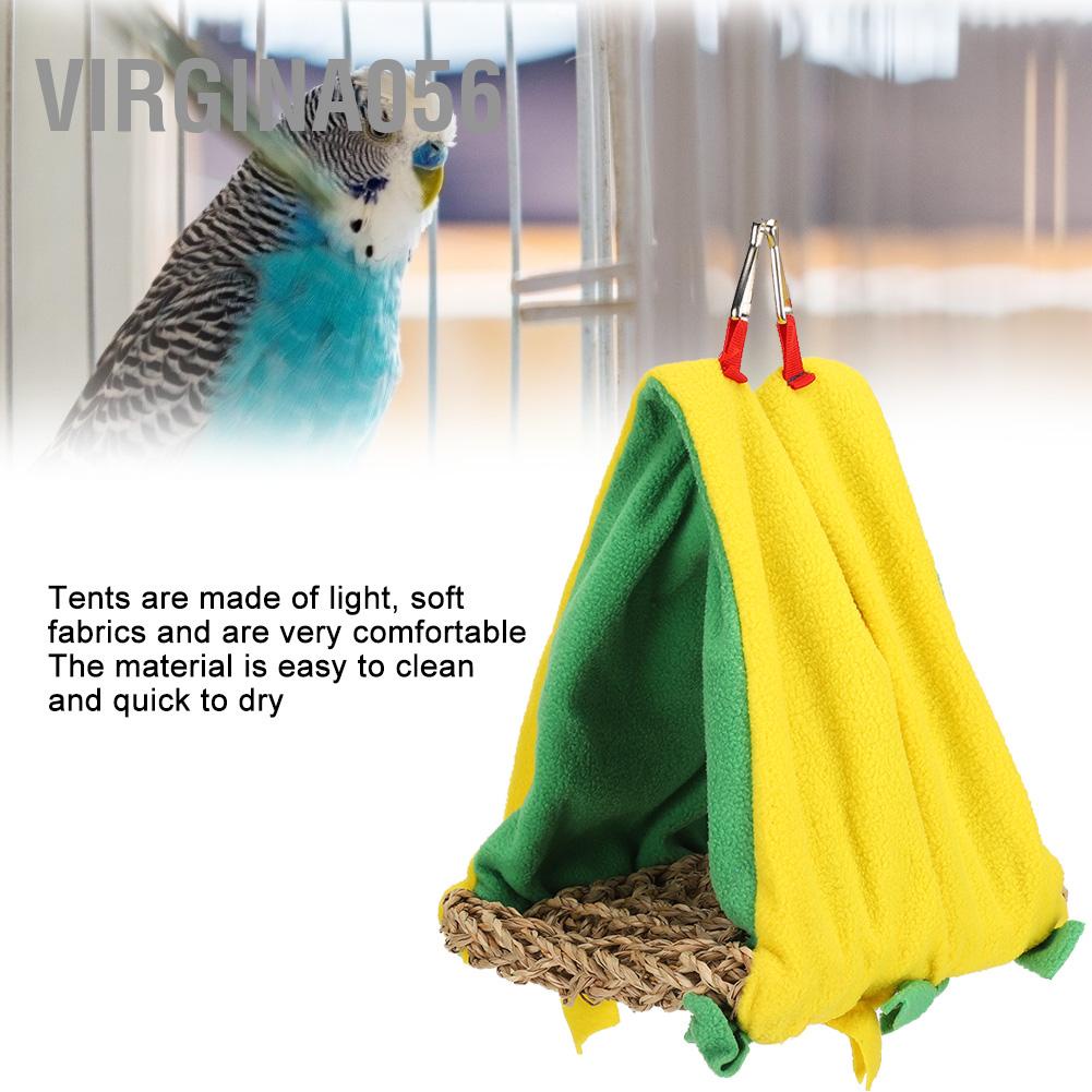 Có thể bán buôn Lều Tam Giác Dạng Đứng Có Móc Treo Cho Chim Vẹt virgina056 Hàng giao ngay