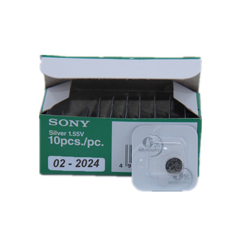 Pin đồng hồ Sony SR626SW dành cho đồng hồ kim 3 kim (Loại tốt-Giá 1 viên)