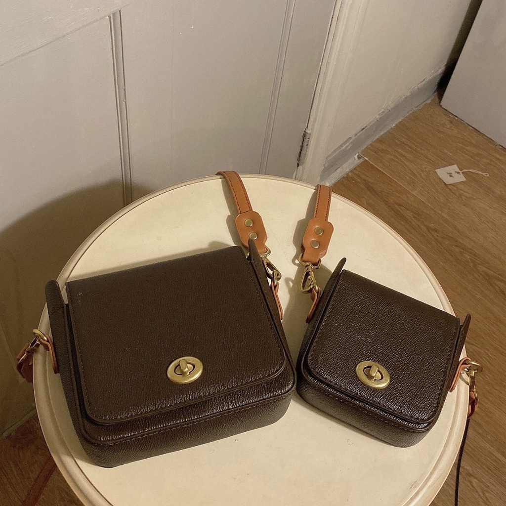 Túi hộp vuông túi đeo vai túi đeo chéo mini nữ túi kẹp nách