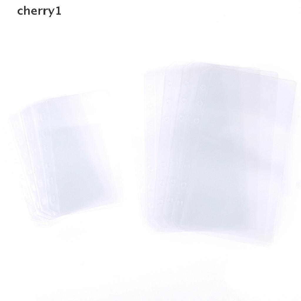 Set 5 Túi Đựng Tài Liệu A5 A6 A7 Trong Suốt Tiện Dụng
