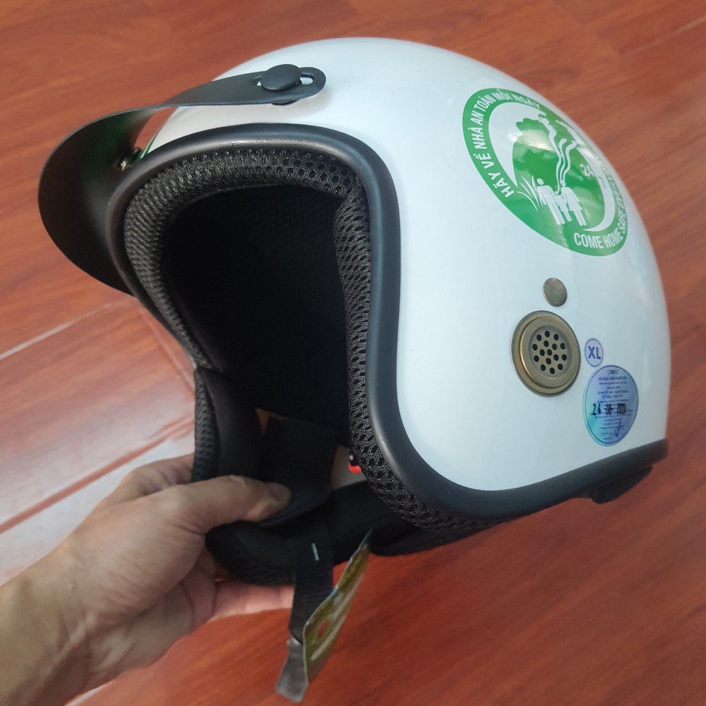 Mũ Bảo Hiểm Xe Máy Moto 1/2 Nửa Đầu 3/4 Đầu Người Lớn Quảng Cáo Heineken Hàng Đặc Biệt Đặt Hàng Hãng Protec Có Tem Chuẩn