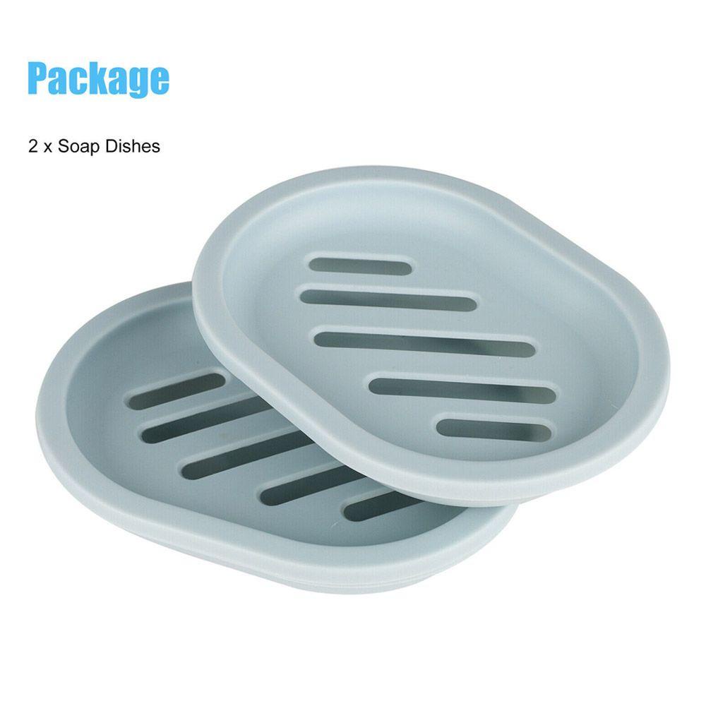 Giá Đỡ Xà Phòng Bằng Nhựa Treo Tường Tiện Lợi Dành Cho Nhà Bếp Phòng Tắm