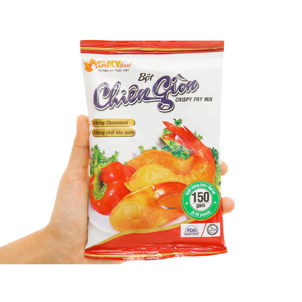 Bột chiên giòn đỏ Tài Ký gói 150g