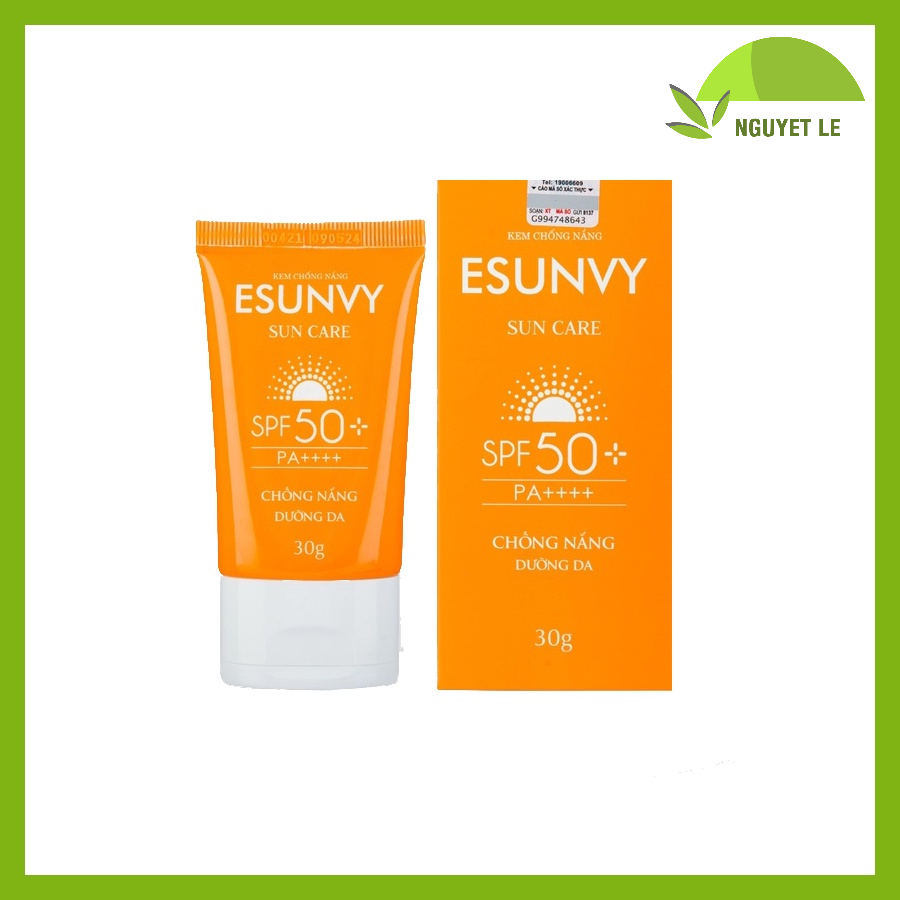 Kem Chống Nắng Esunvy Sun Care SPF 50+/ PA++++ Tuýp 30g/ 50g/ 70g