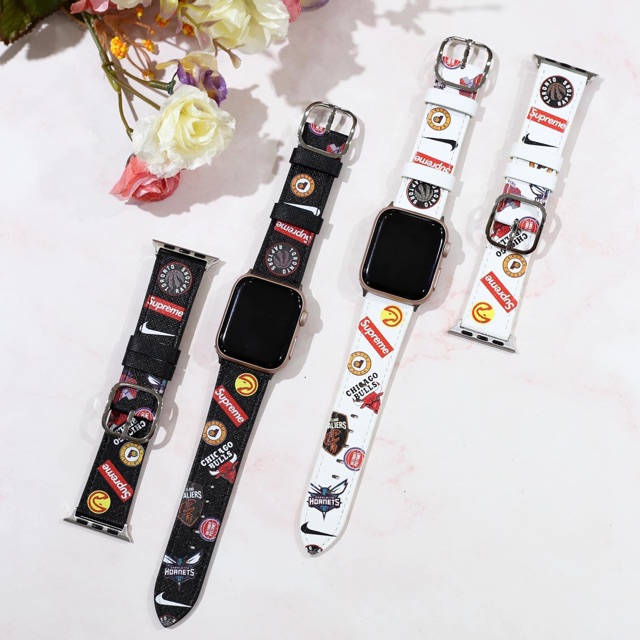 DÂY DA APPLE WATCH SUPREME 2 MÀU