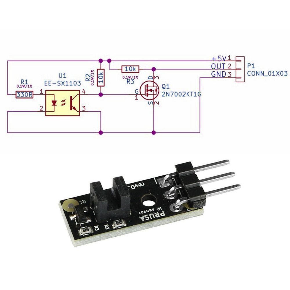 MYRONGVN Phụ Kiện Dây Mạch Máy In 3D MK2.5 / MK3 / MK3S / Prusa i3 Cho MK2.5 / MK3 / MK3S / Prusa i3