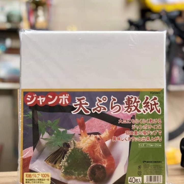 GIẤY THẤM DẦU CHIÊN RÁN 50 TỜCHÍNH HÃNG  được làm từ nguyên liệu tự nhiên an toàn