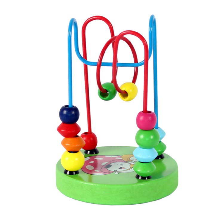 💖Giảm 10%💖  - Đồ Chơi Luồn Hạt Gỗ Rèn Luyện Kỹ Năng Khéo Léo Kiên Nhẫn Cho Trẻ