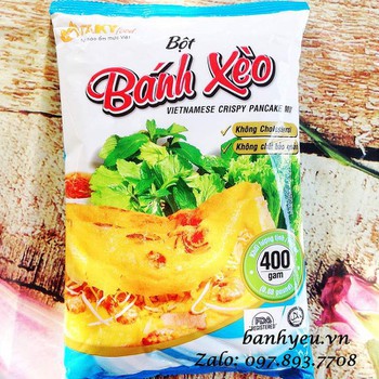 Gói 400g Bột Bánh Xèo Tuấn phương