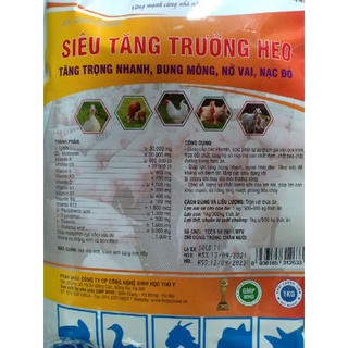 Vỗ béo heo -1 kg ( siêu tăng trưởng heo)