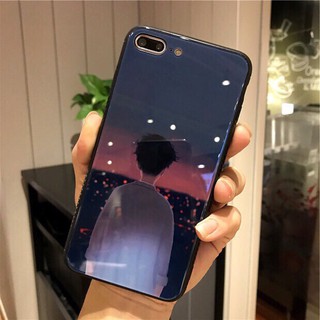 ốp lưng kính cường lực iphone cô đơn đủ mã iphone đã có thêm SE2020 12 12promax 7plus 6plus 8plus k185